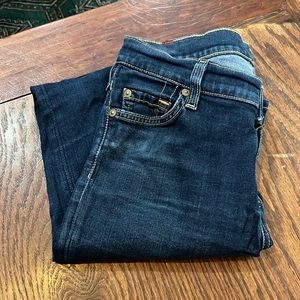 05 7 for all mankind the skinny jean.  Size 28
